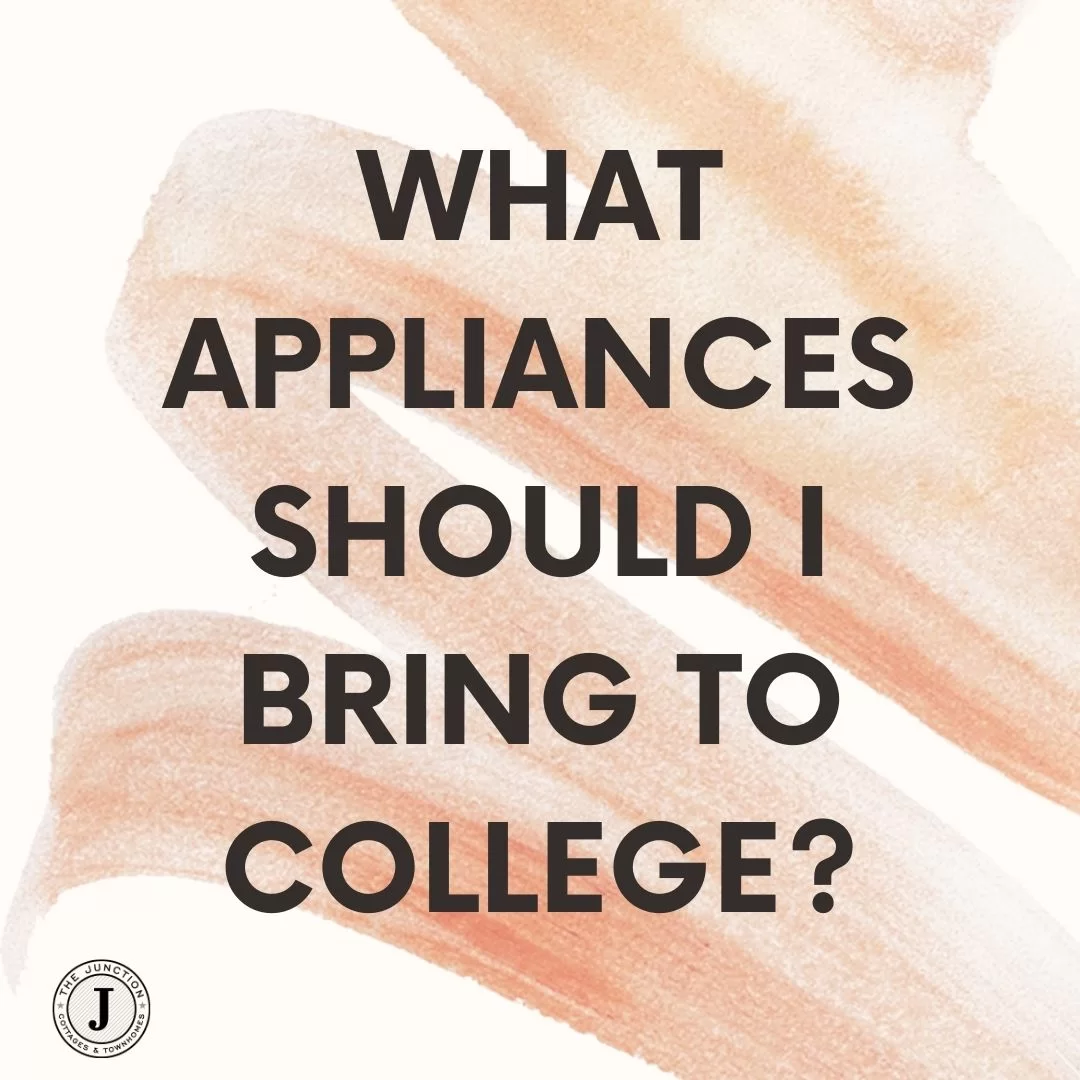MustHave Appliances for Your Junction Cottages & Townhomes Apartment