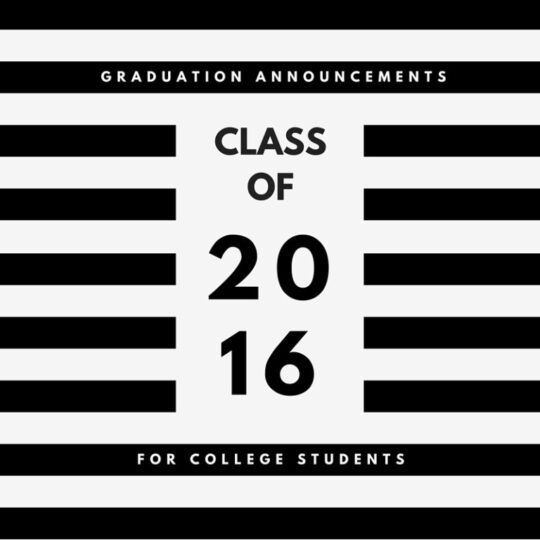 Class of 2020 Announcements