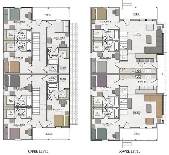 5 Bedroom Duplex Upper Deck & Location Premium Floor plan